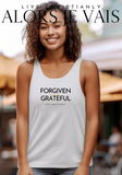 FORGIVEN + GRATEFUL UNISEX TANK TOP (W)