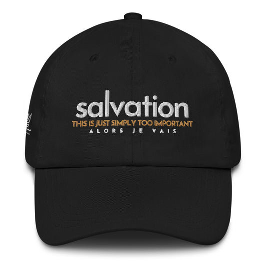 SALVATION DAD  HAT (STYLE POP OF GOLD)