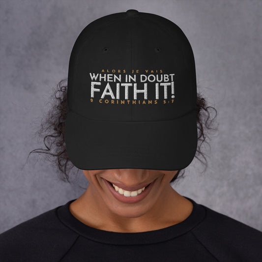 FAITH IT DAD HAT