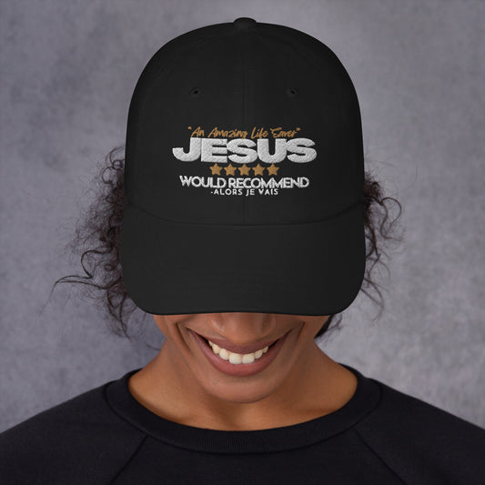 JESUS AN AMAZING LIFE SAVER DAD HAT