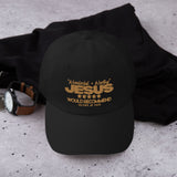 JESUS - WONDERFUL AND WORTHY DAD HAT