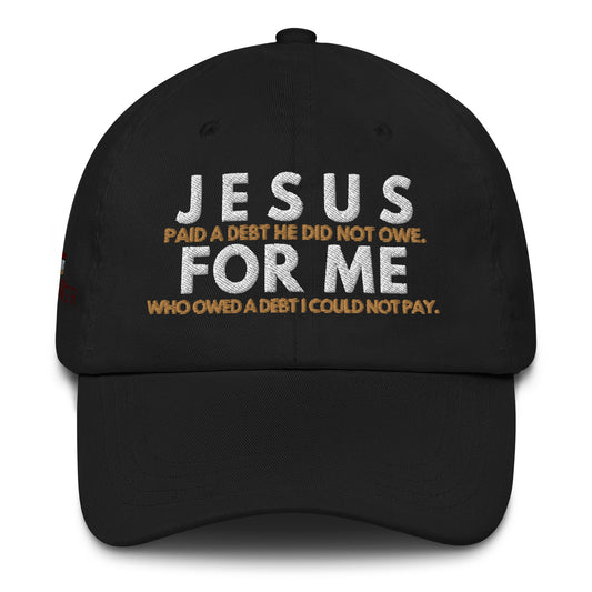 JESUS FOR ME DAD HAT