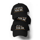 JESUS FOR ME DAD HAT