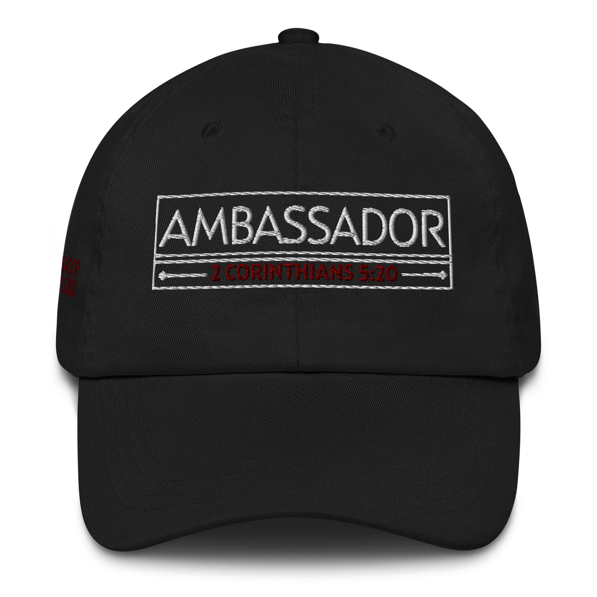 AMBASSADOR DAD HAT STYLE RED