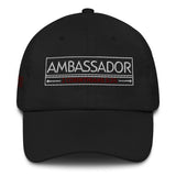 AMBASSADOR DAD HAT STYLE RED