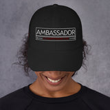 AMBASSADOR DAD HAT STYLE RED