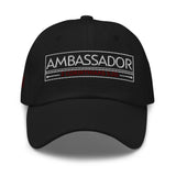 AMBASSADOR DAD HAT STYLE RED