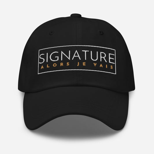 SIGNATURE HAT OUTLINE VERSION