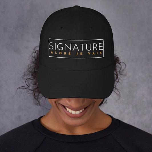 SIGNATURE HAT OUTLINE VERSION