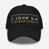 1 JOHN 2:6 - SIGNATURE DAD HAT