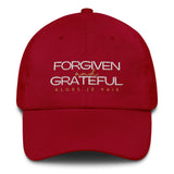 FORGIVEN AND GRATEFUL HAT