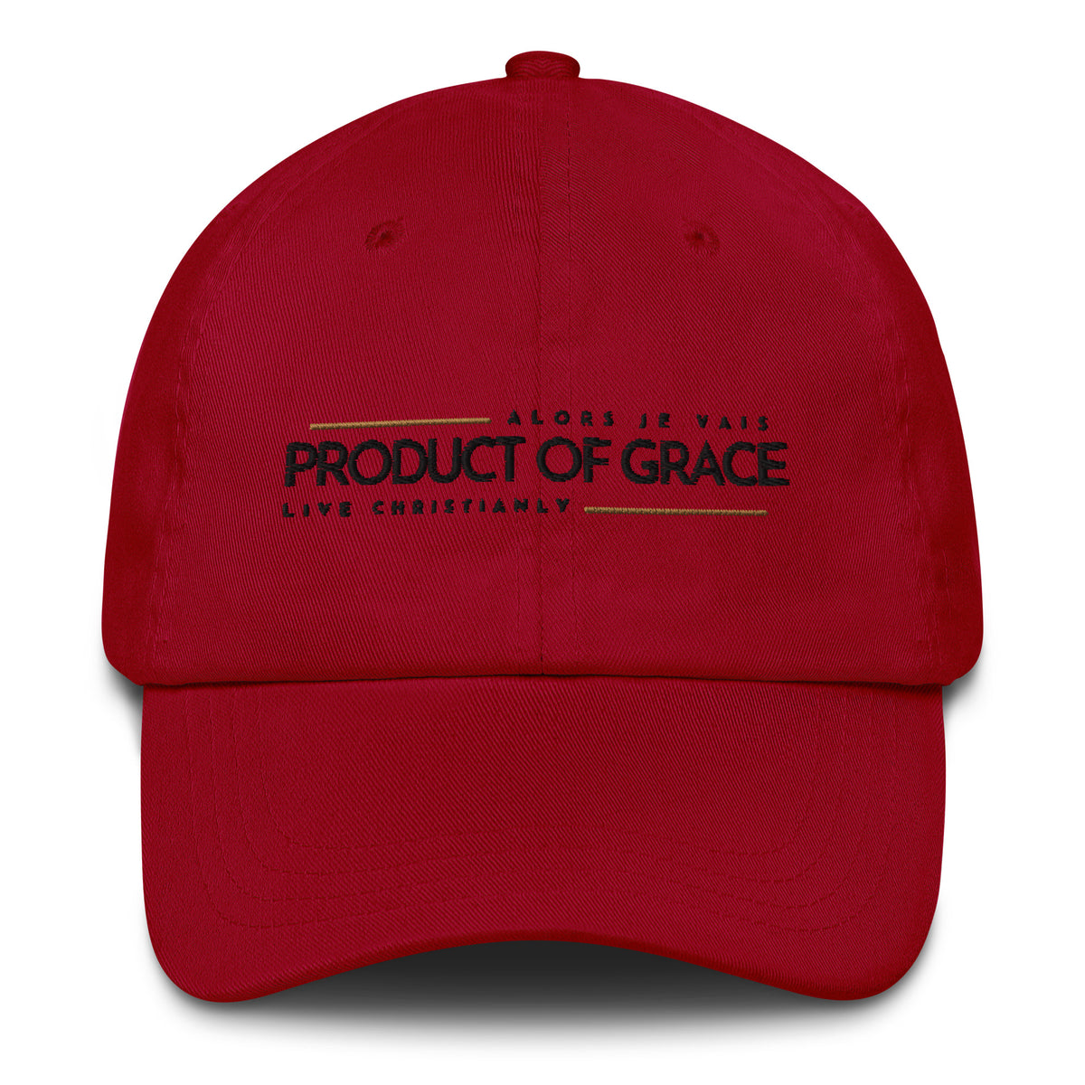 PRODUCT OF GRACE DAD HAT (STYLE CLASSIC-W)