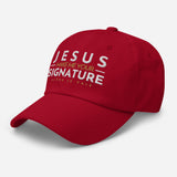 JESUS MAKE ME YOUR SIGNATURE HAT GOLD VERSION