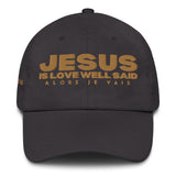 JESUS IS LOVE WELL SAID DAD HAT (GOLD EDITION)