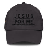 JESUS FOR ME WORSHIP DAD HAT