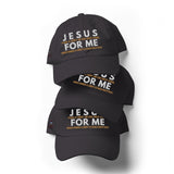 JESUS FOR ME DAD HAT