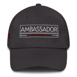 AMBASSADOR DAD HAT STYLE RED