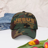 JESUS IS LOVE WELL SAID DAD HAT (GOLD EDITION)