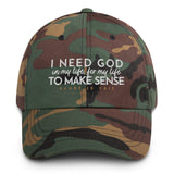 I NEED GOD DAD HAT (STYLE WHISPERS OF MY HEART)