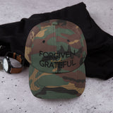 FORGIVEN + GRATEFUL DAD HAT (W)