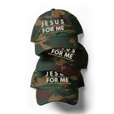 JESUS FOR ME DAD HAT