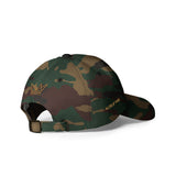 I NEED GOD DAD HAT (STYLE AJV ARMY-GOLD)