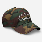 JESUS MAKE ME YOUR SIGNATURE HAT GOLD VERSION