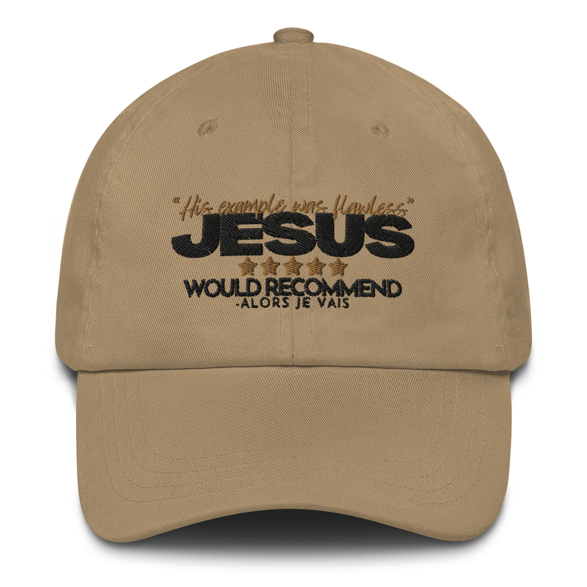 JESUS - HIS EXAMPLE WAS FLAWLESS HAT (W)