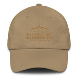 GOD I GIVE YOU MOUNTAINS HAT ( STYLE W GOLD)