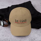 BE KIND - JESUS SAID SO DAD HAT (STYLE LOVE IN RED)