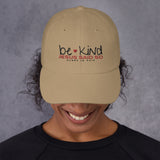 BE KIND - JESUS SAID SO DAD HAT (STYLE LOVE IN RED)