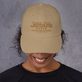 JESUS - WONDERFUL AND WORTHY DAD HAT