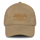 JESUS - WONDERFUL AND WORTHY DAD HAT