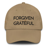 FORGIVEN + GRATEFUL DAD HAT (W)