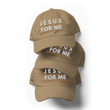 JESUS FOR ME DAD HAT