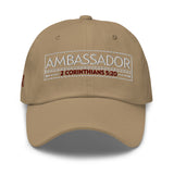 AMBASSADOR DAD HAT STYLE RED