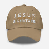 JESUS MAKE ME YOUR SIGNATURE HAT GOLD VERSION