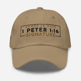 1 PETER 1:16 - SIGNATURE DAD HAT