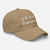 JESUS MAKE ME YOUR SIGNATURE HAT GOLD VERSION