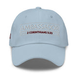 AMBASSADOR DAD HAT STYLE RED