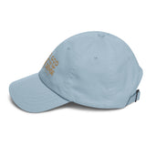 I NEED GOD DAD HAT (STYLE AJV ARMY-GOLD)