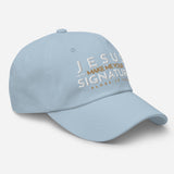 JESUS MAKE ME YOUR SIGNATURE HAT GOLD VERSION