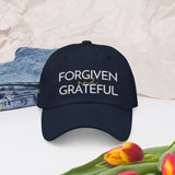 FORGIVEN + GRATEFUL  DAD HAT