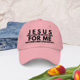 JESUS FOR ME WORSHIP DAD HAT