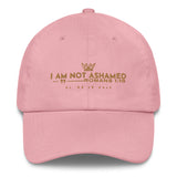 I AM NOT ASHAMED DAD HAT (GOLD EDITION-W)