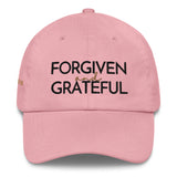 FORGIVEN + GRATEFUL DAD HAT (W)