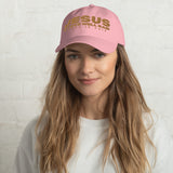 JESUS IS LOVE WELL SAID DAD HAT (GOLD EDITION)