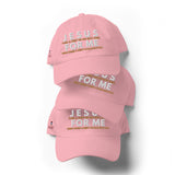 JESUS FOR ME DAD HAT