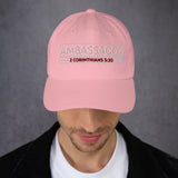 AMBASSADOR DAD HAT STYLE RED