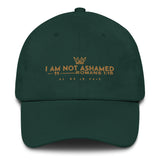 I AM NOT ASHAMED DAD HAT (GOLD EDITION-W)